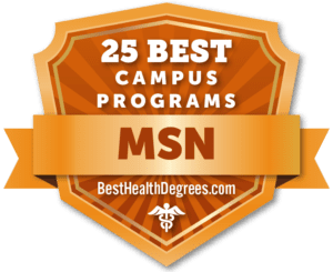 25 Best MSN Traditional Degree Programs