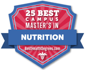 25 Top Nutrition Master's Programs