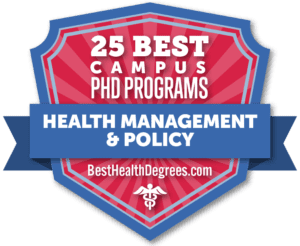 health policy phd rankings