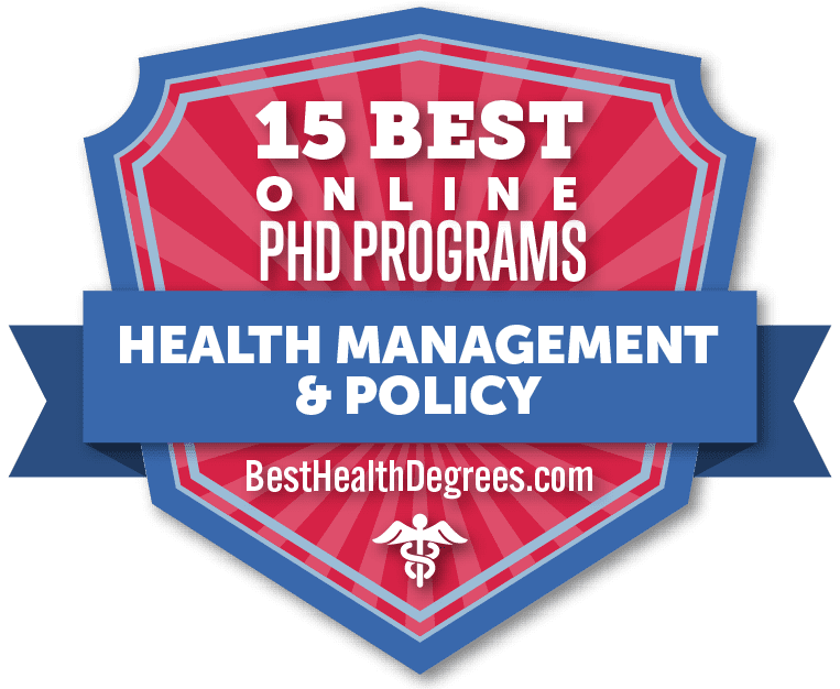 phd health policy and management usa